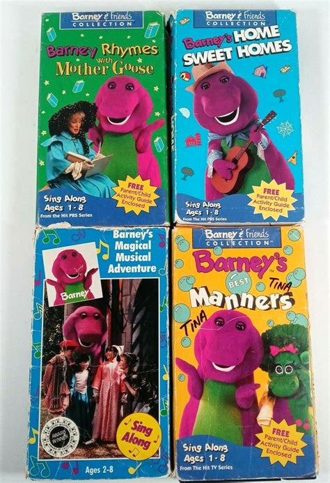 barney and friends 1992 vhs